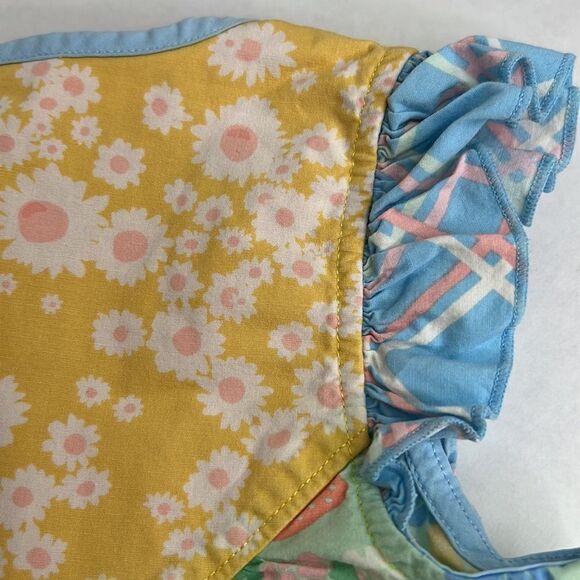 Matilda Jane Strawberry yellow and green sundress size 6 EUC - Picture 10 of 12